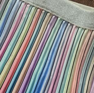 WHY Dress Multicolor Pleated Skirt